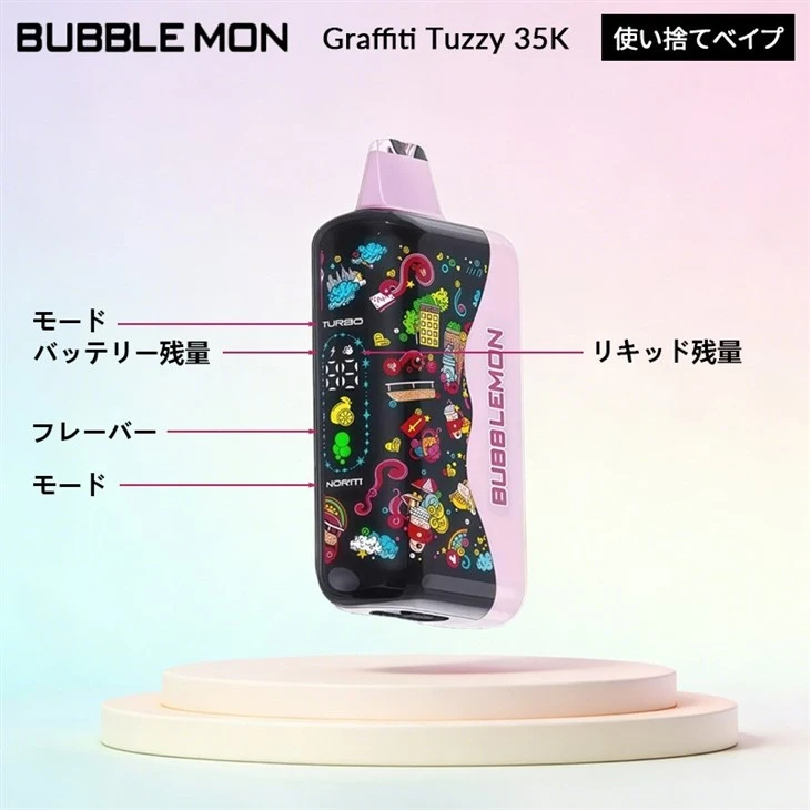 Bubblemon Graffiti Tuzzy 35K best