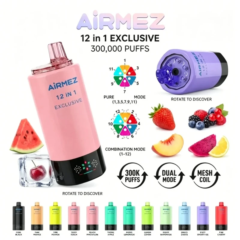 Airmez 12 IN 1 300K