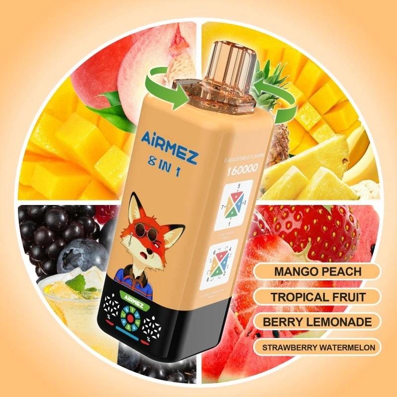 Airmez 160k 8 in 1 puffs