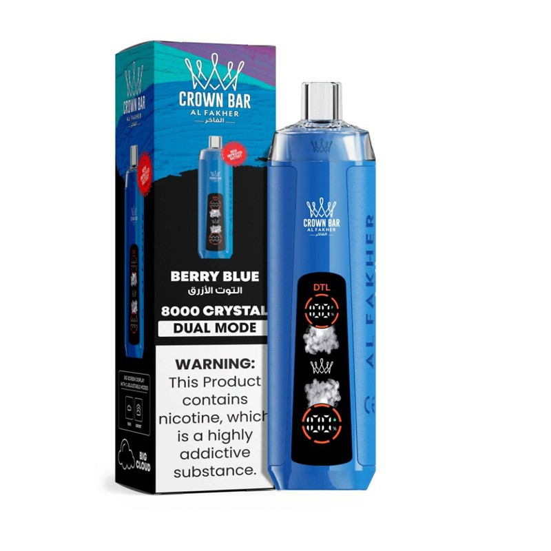 Al Fahker Crystal 8000 Puffs