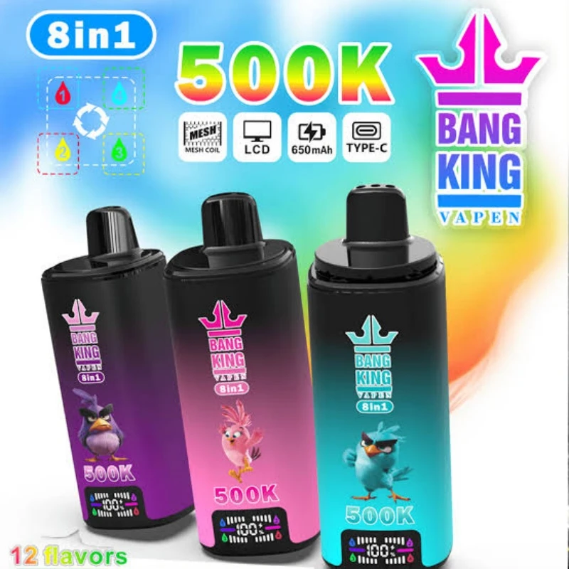 Bang King 500K 8 in 1 Puffs