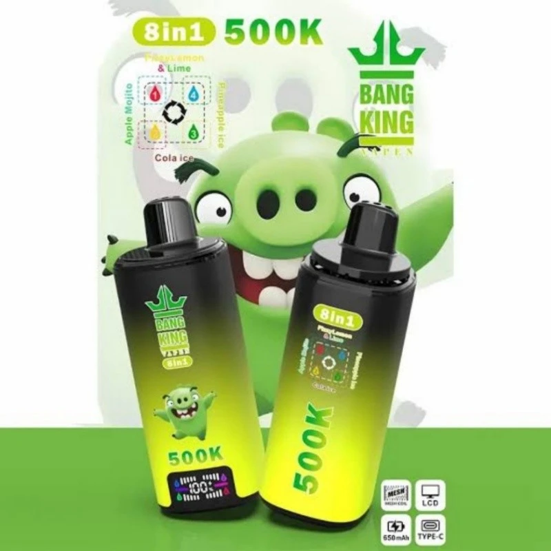 Bang King 500K 8 in 1 Puffs factory