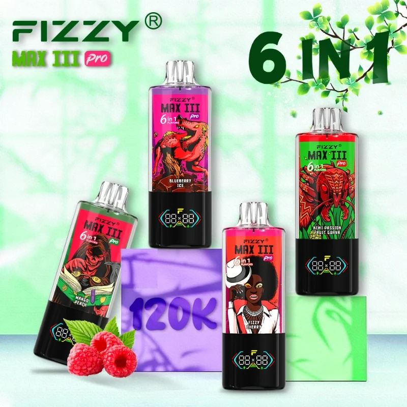 Fizzy 120K 120000 Puffs 6 In 1