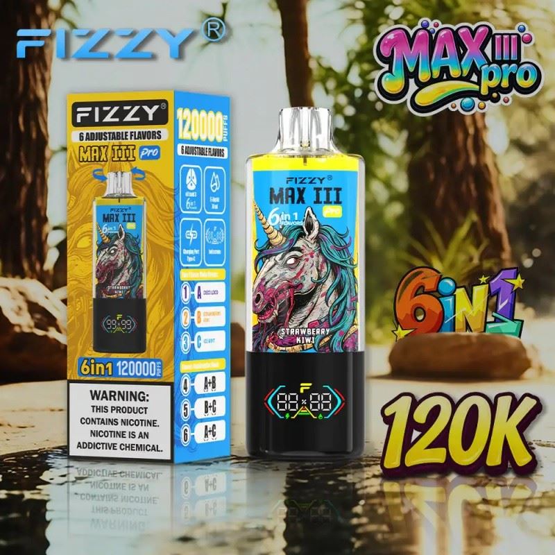Fizzy 120K 120000 Puffs 6 In 1 suppliers