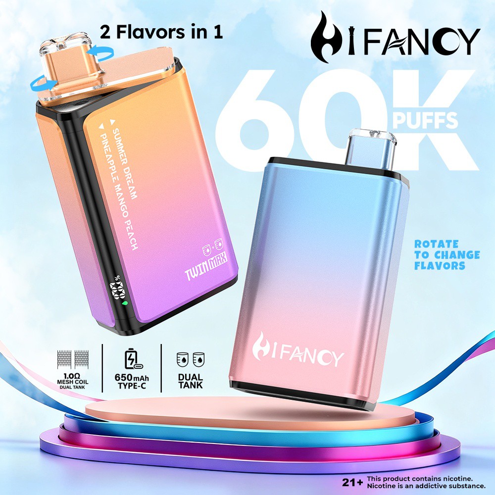 Hifancy twin max 60k puff Hifancy twin max 60k puff