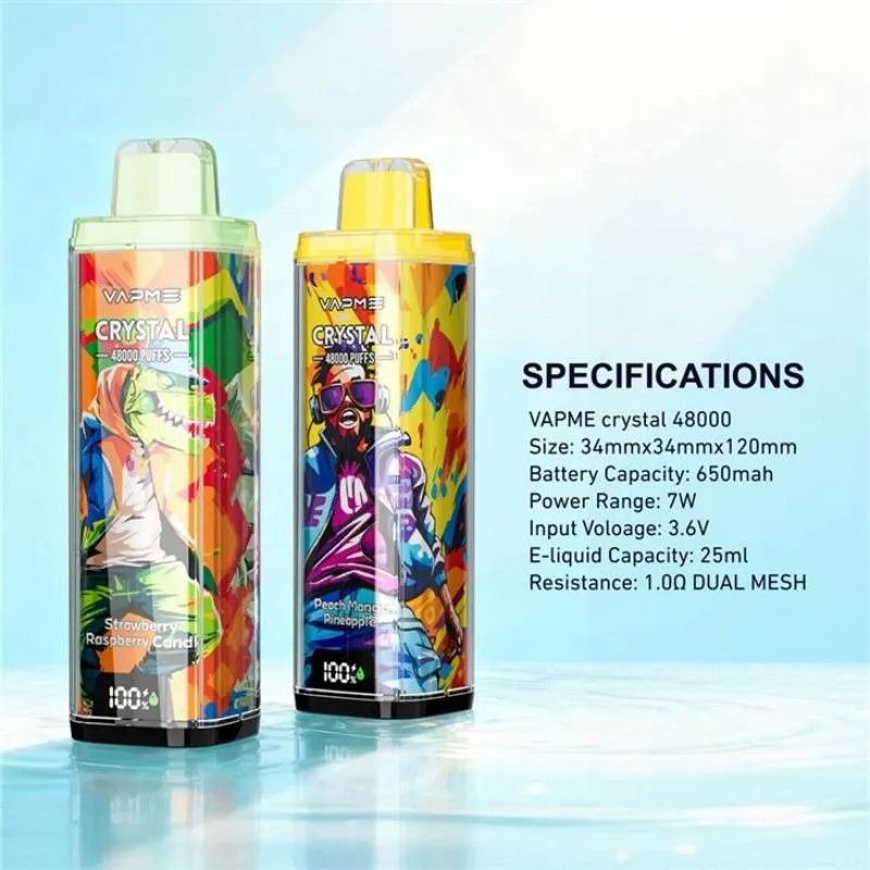 vapme crystal 48000 puffs vapme crystal 48000 puffs