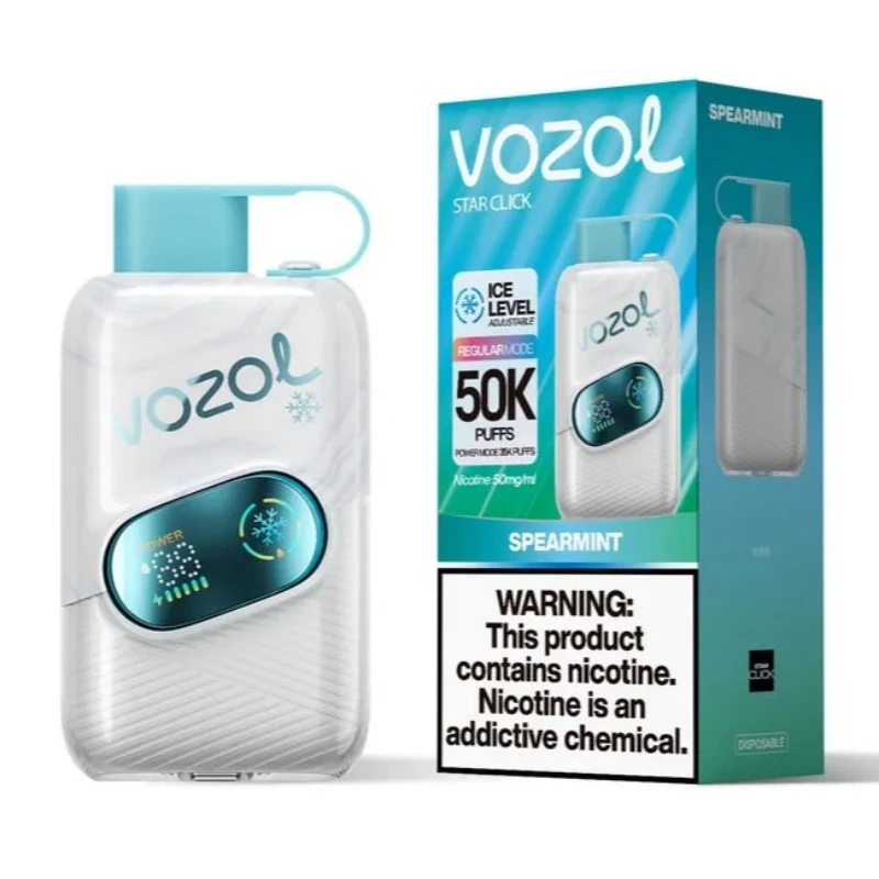 Vozol-Star-Click-50000-Big-Puff-Vape-Adjustable-Draw-Cooling-Tasty-Spear-Mint-Flavor-Ready Vozol-Star-Click-50000-Big-Puff-Vape-Adjustable-Draw-Cooling-Tasty-Spear-Mint-Flavor-Ready