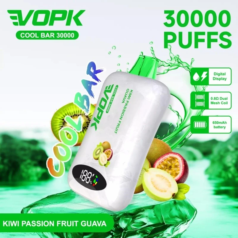 VOPK-COOL-BAR-30K-KIWI PASSION FRUIT GUAVA Puffs
