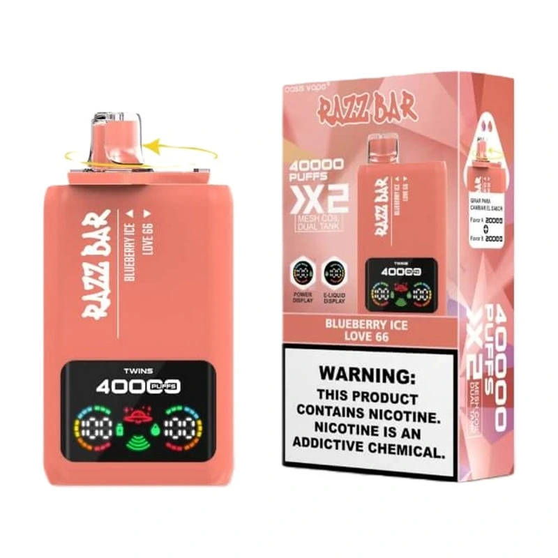 Razz-Bar-40000-Puff Blueberry-Ice-Love-66 - Razz-Bar-40000-Puff Blueberry-Ice-Love-66 -
