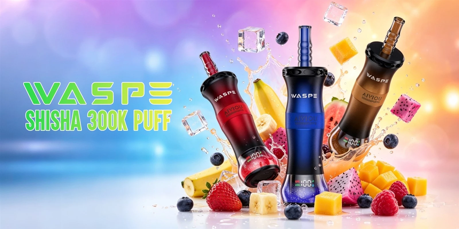 WASPE Shisha 300000 Puffs DISPOSABLE VAPE WASPE Shisha 300000 Puffs DISPOSABLE VAPE