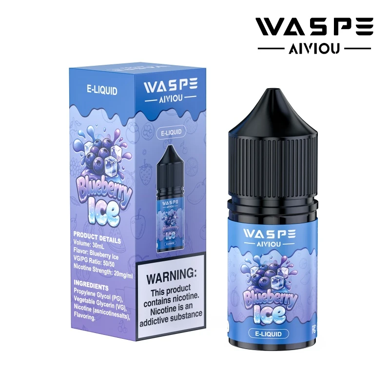 WASPE E-LIQUID 30 ML blueberry ice 1 WASPE E-LIQUID 30 ML blueberry ice 1