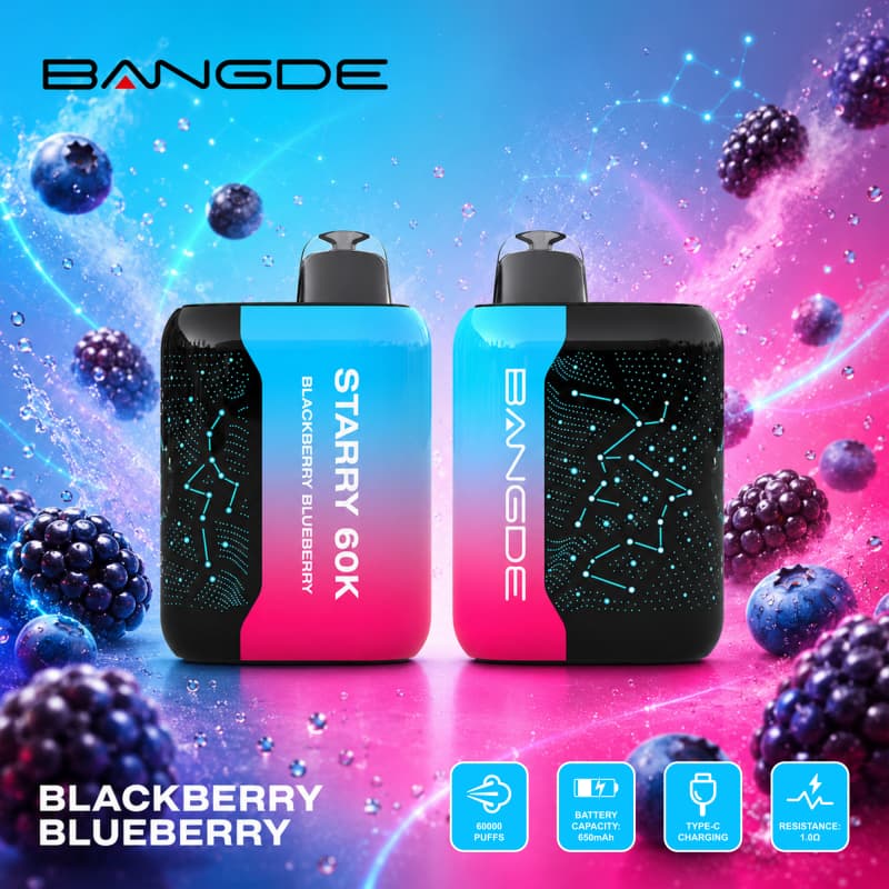 Bang DE Starry 60000 Puffs Blackberry Blueberry Bang DE Starry 60000 Puffs Blackberry Blueberry