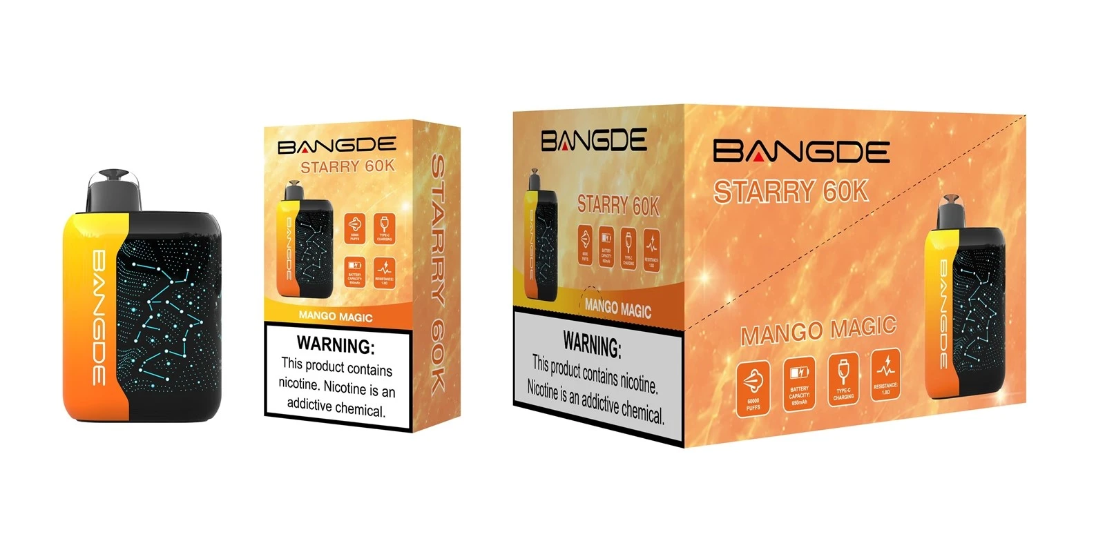 Bang DE Starry 60k Mango magic Bang DE Starry 60k Mango magic
