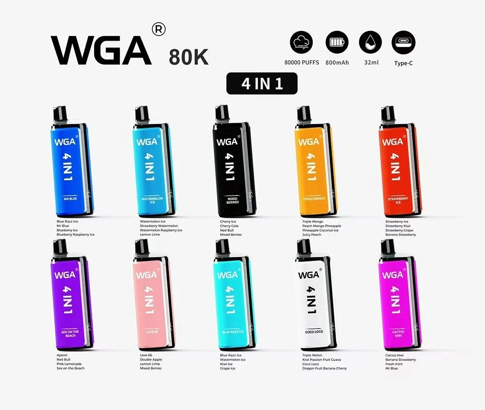 WGA 80K Puffs 4 In 1 WGA 80K Puffs 4 In 1
