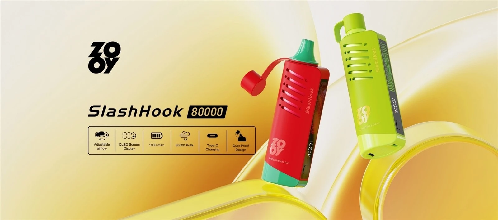 ZOOY Slash Hook 80K puff ZOOY Slash Hook 80K puff