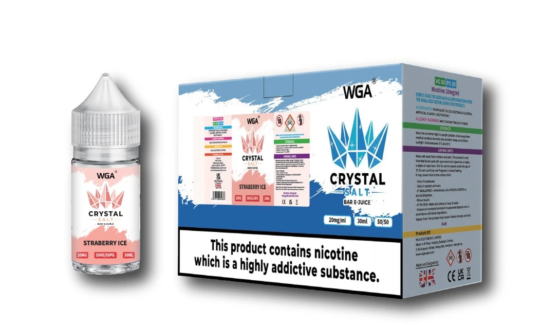 WGA Crystal 30ml E-liquid disposable vape WGA Crystal 30ml E-liquid disposable vape