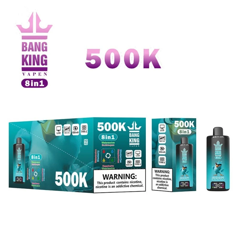 Bang King 500K 8-in-1 disposable vape Bang King 500K 8-in-1 disposable vape