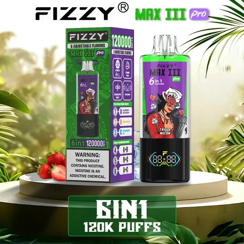 Fizzy MAX III 6 in 1 120K puff Fizzy MAX III 6 in 1 120K puff