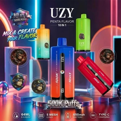 UZY 500k Puffs 10 in 1