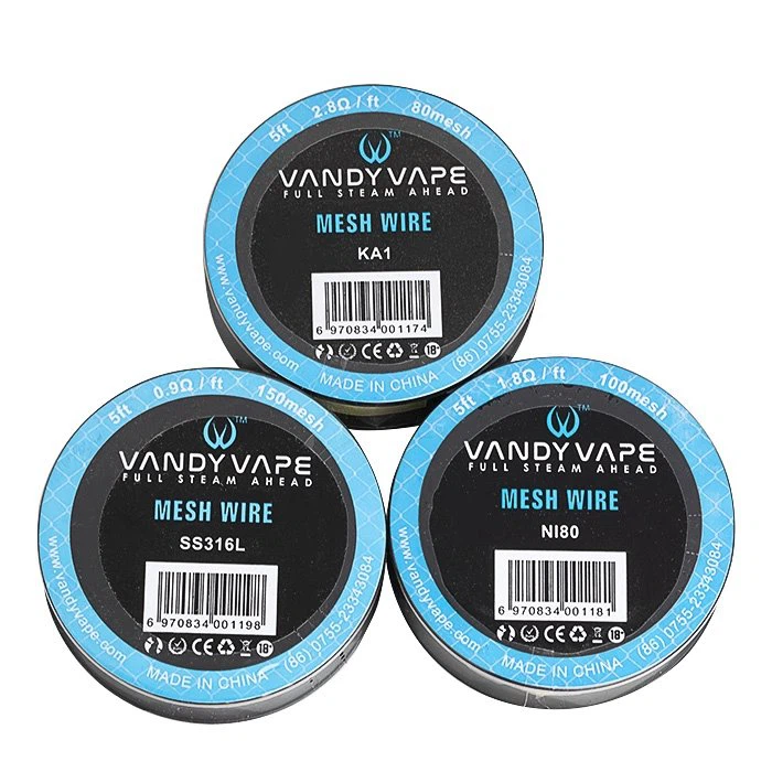 Vandy Vape Mesh Wire Spools - 5 Feet