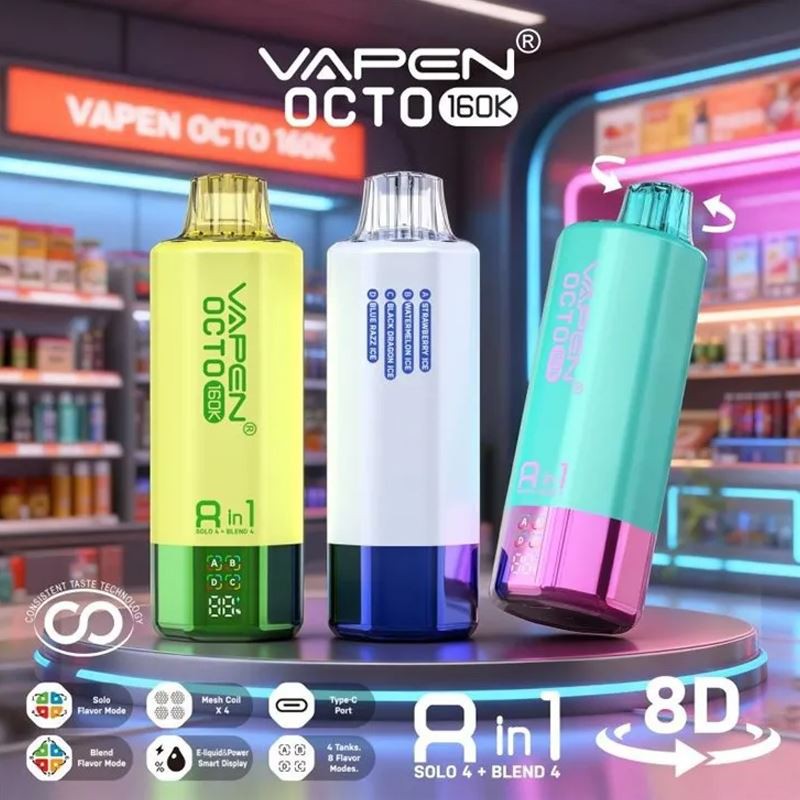 VAPEN OCTO 160K Puffs