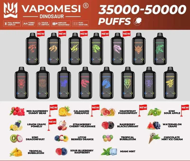 Vapomesi Dinosaur 50000 Puffs
