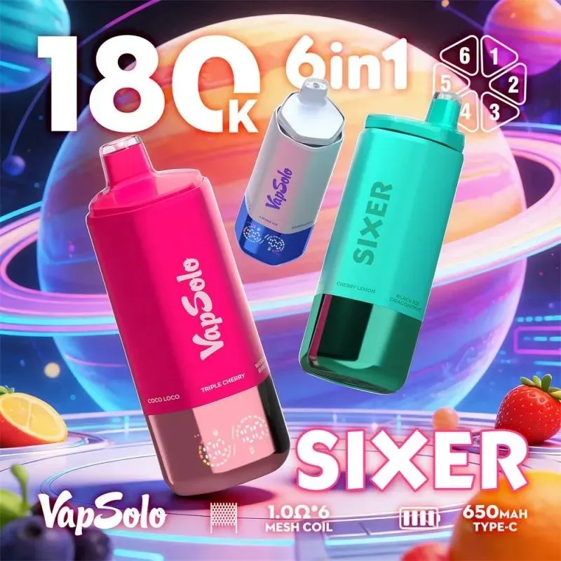Vapsolo 180k puffs