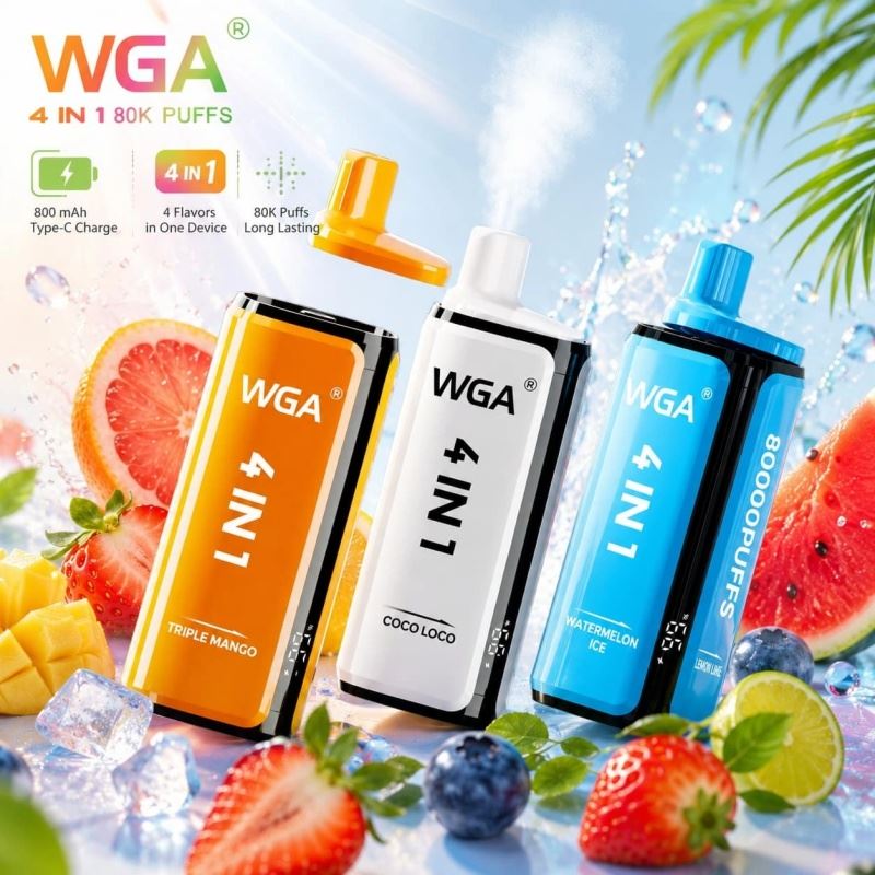 WGA 80K Puffs 4 In 1