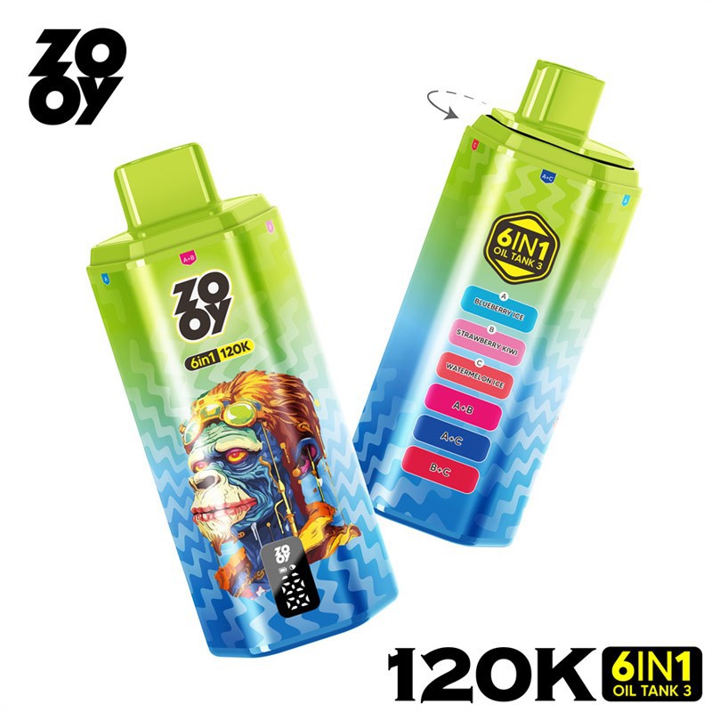 zooy 6 in 1 120k puffs